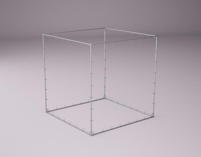Утроенный куб. Каркас Куба. Каркасный проволочный куб. Куб для рисования. Металлический куб каркас.